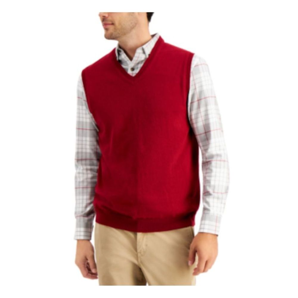 CLUBROOM Mens Maroon Jacket M